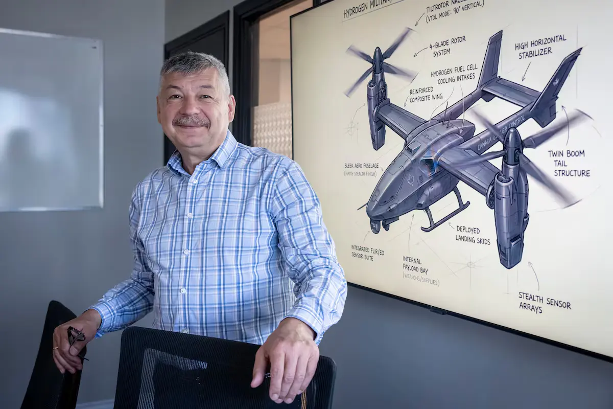 Ontario firm's extended-range hydrogen drone prototype lands RCMP contract